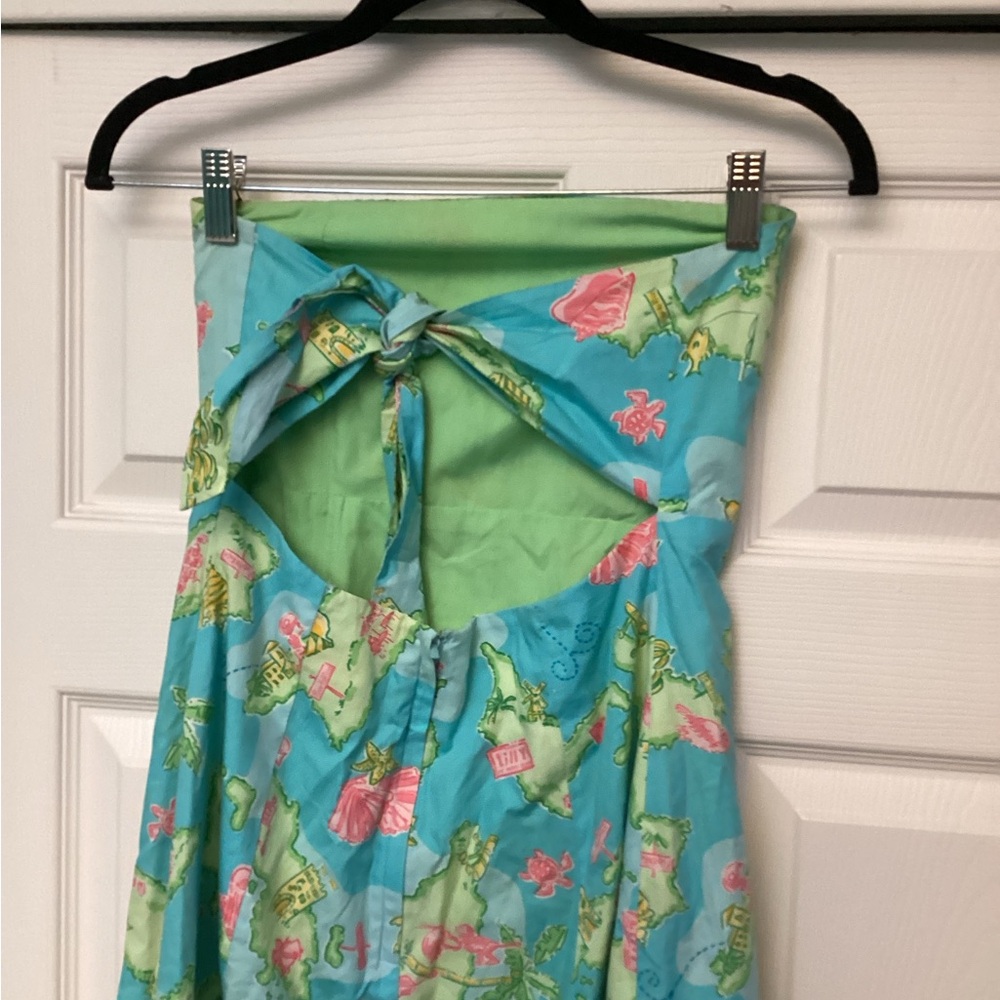 💥PRICE DROP💥 Lily Pulitzer Strapless Dress - Picture 6 of 7